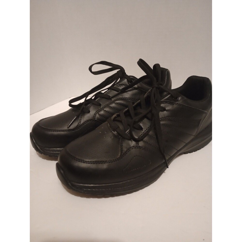 TredSafe Womens WMTS40AG008 Size 8.5W Black Slip Resistant Comfort Work Sneaker